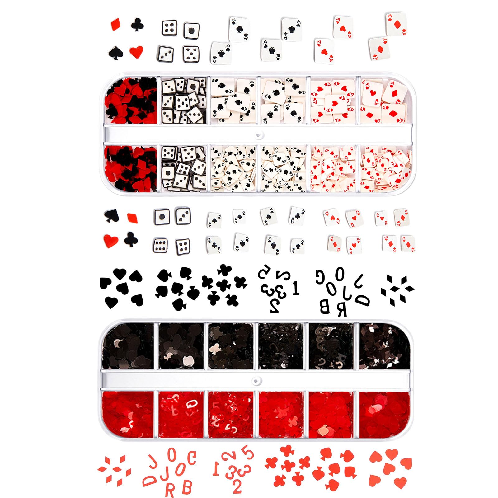 衝動買い娘 énoi ネイルパーツ Amazon.co.jp: ネイル ホログラム ポーカー 2ケース ネイル